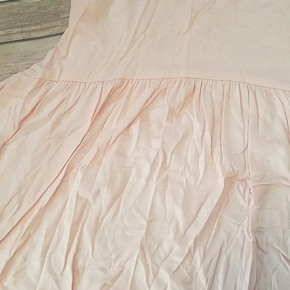 Blush Pink Ruffle Tank - Picture 3 of 4